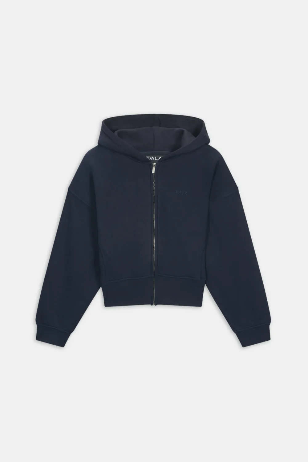 Cocoon Zip Through Hoodie - Midnight Navy sold by TALA product image thumbnail 2