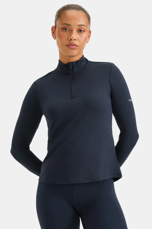 UltraLite Quarter Zip Jacket - Midnight Navy sold by TALA