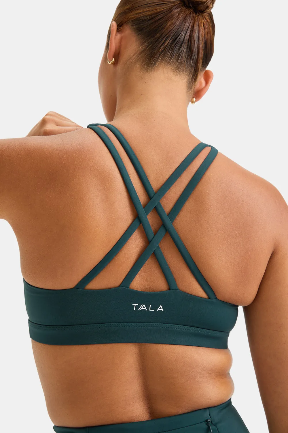 SkinLuxe Tank Sports Bra - Rich Teal sold by TALA product image thumbnail 3