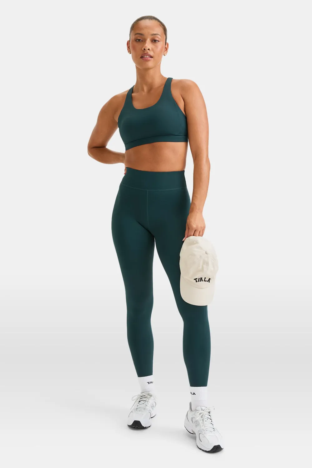 SkinLuxe Tank Sports Bra - Rich Teal sold by TALA product image thumbnail 4