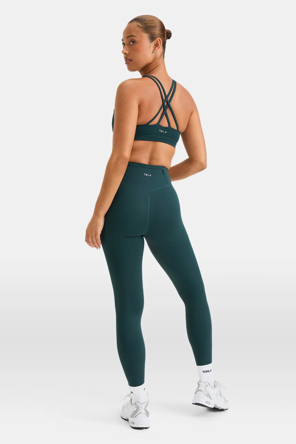 SkinLuxe Tank Sports Bra - Rich Teal sold by TALA product image thumbnail 5