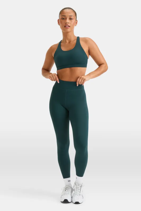 SkinLuxe High Waisted Legging - Rich Teal sold by TALA
