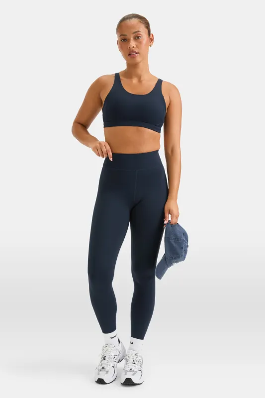 SkinLuxe High Waisted Legging - Midnight Navy sold by TALA