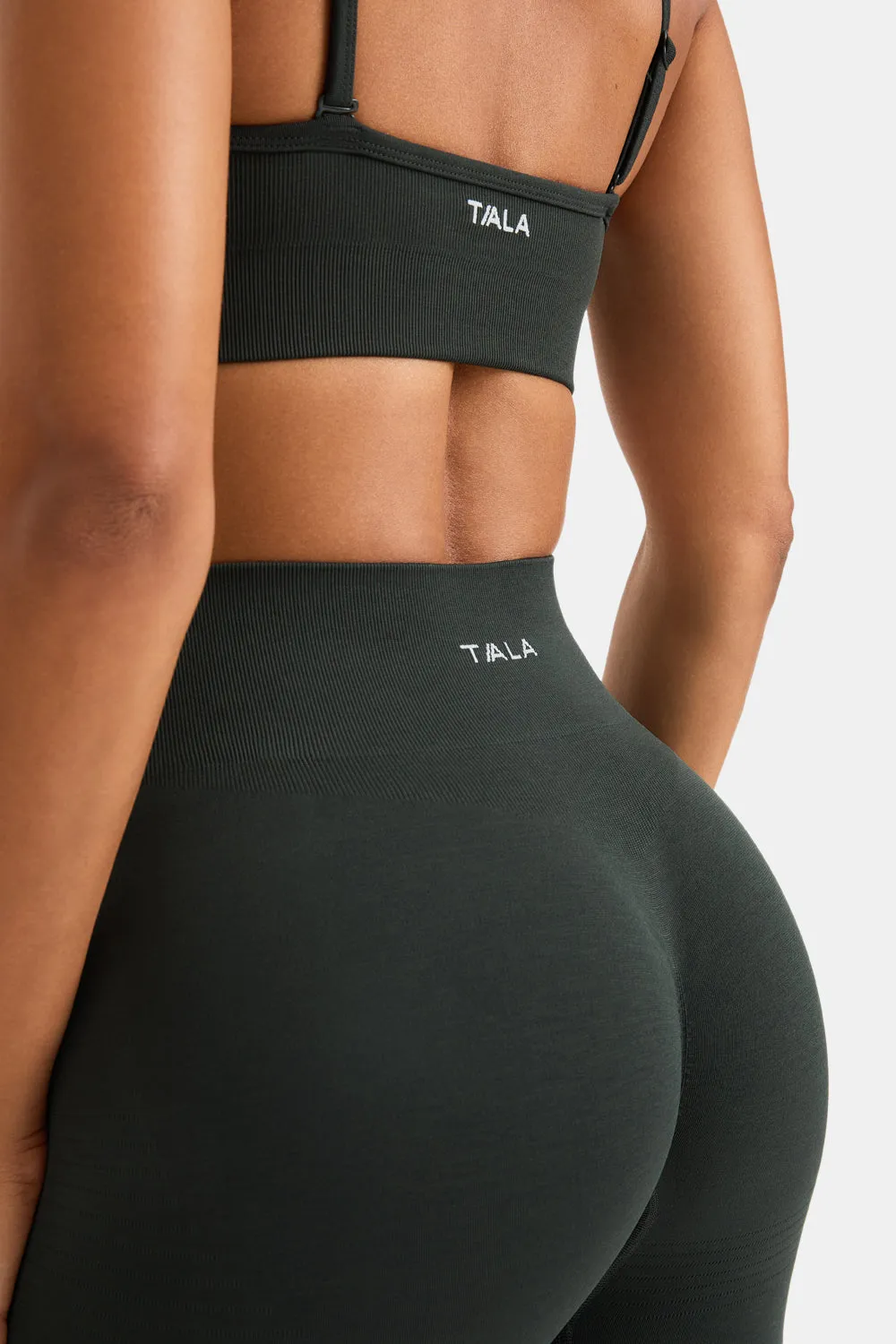Sculpt Seamless Scrunch Legging - Slate Green sold by TALA product image thumbnail 3