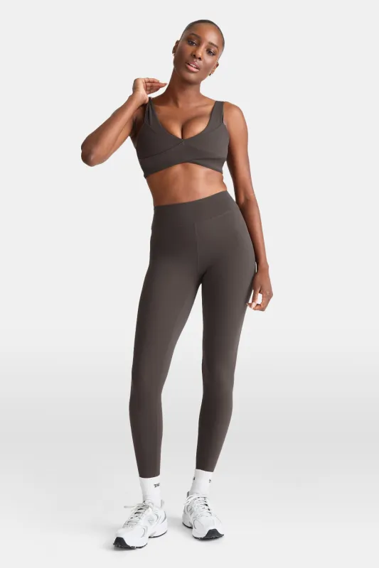 DayFlex High Waisted Legging - Deep Taupe sold by TALA