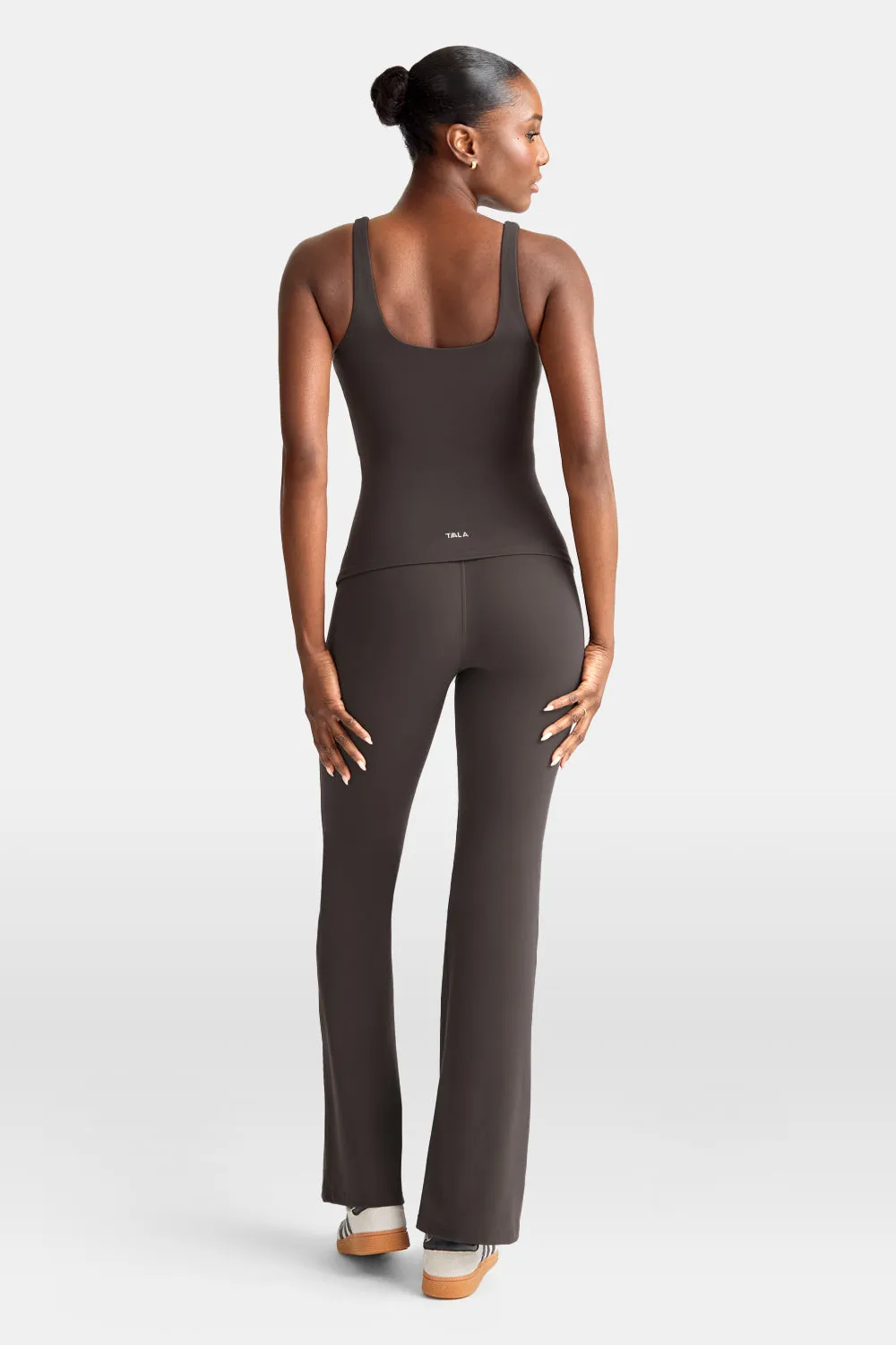 DayFlex Square Neck Full Length Vest - Deep Taupe sold by TALA product image thumbnail 5