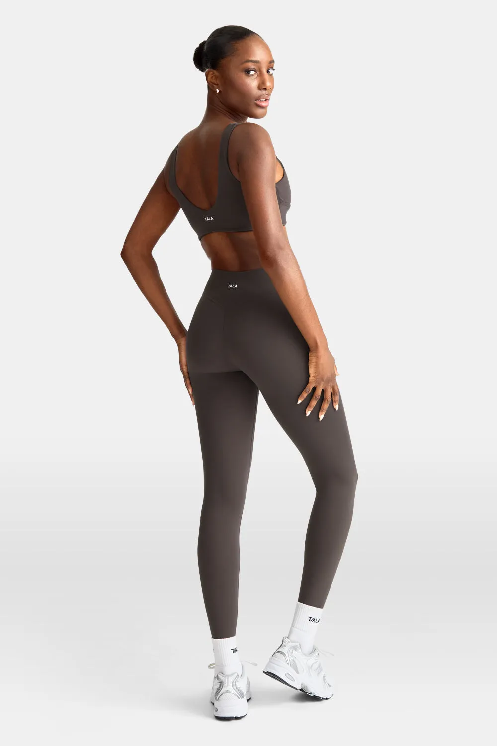 DayFlex High Waisted Legging - Mocha Brown sold by TALA product image thumbnail 3