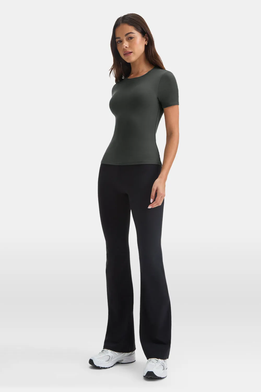 365 Sculpting Lounge T-Shirt - Dark Moss sold by TALA product image thumbnail 4