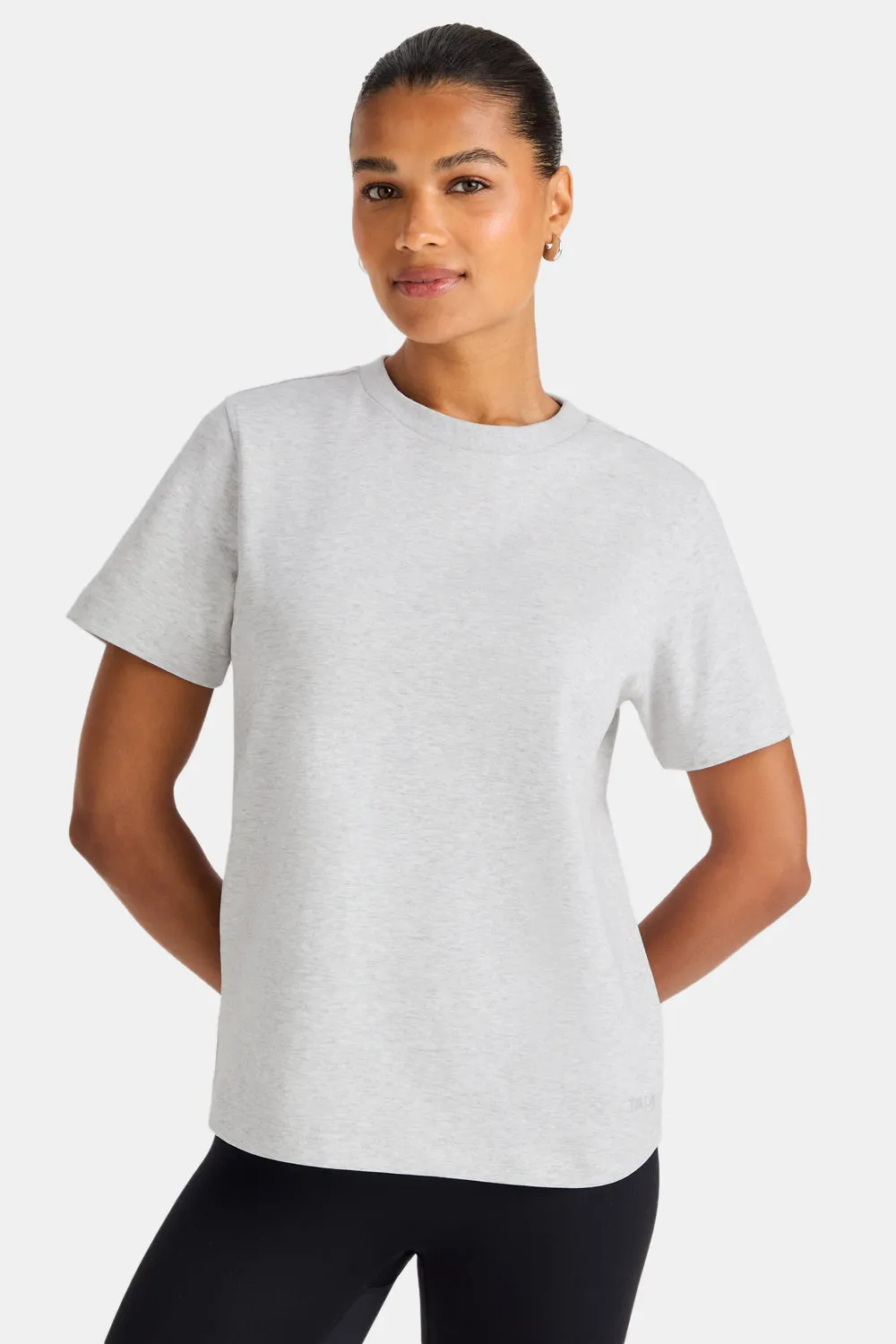 Elevated T-Shirt - Grey Marl sold by TALA