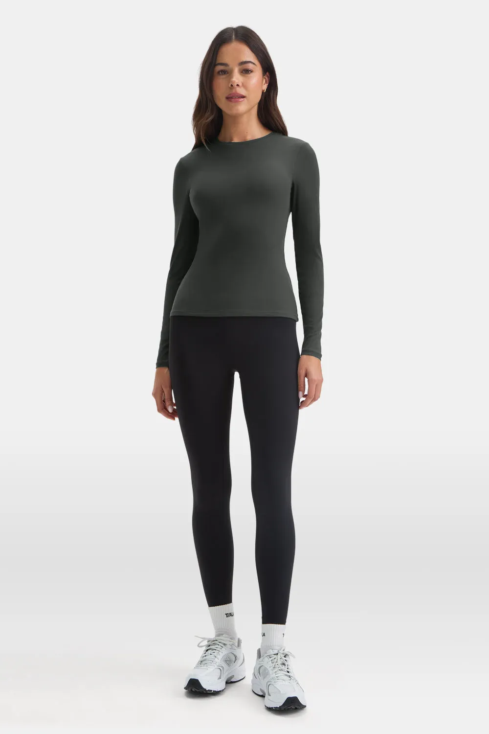 365 Sculpting Lounge Top - Dark Moss sold by TALA product image thumbnail 4