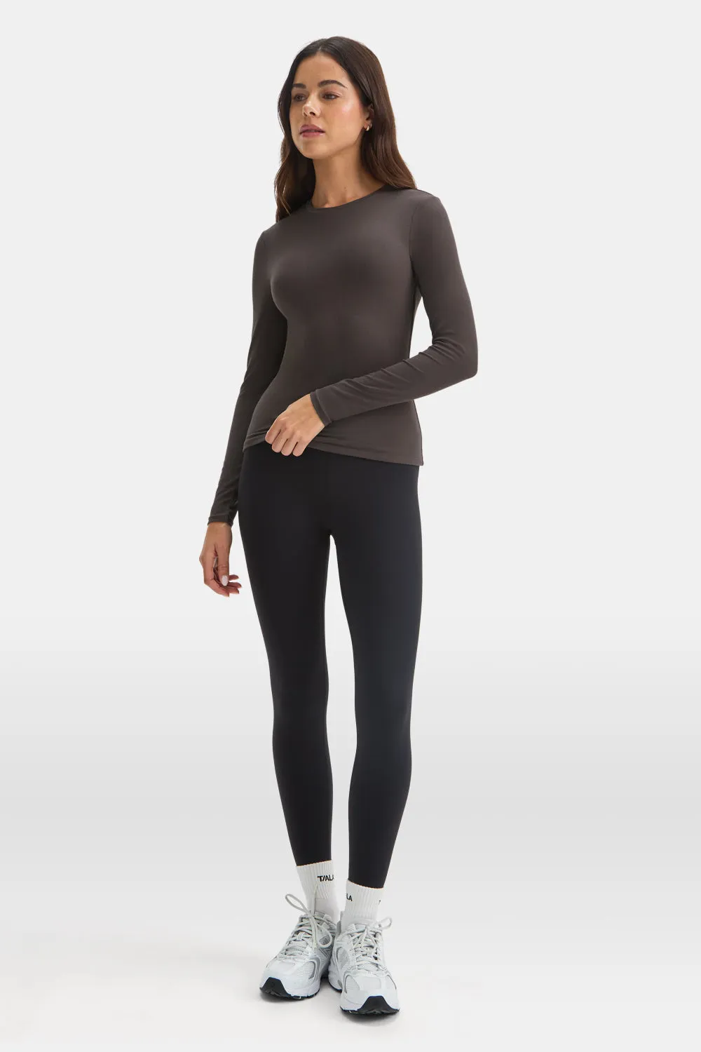 365 Sculpting Lounge Top - Mocha Brown sold by TALA product image thumbnail 3