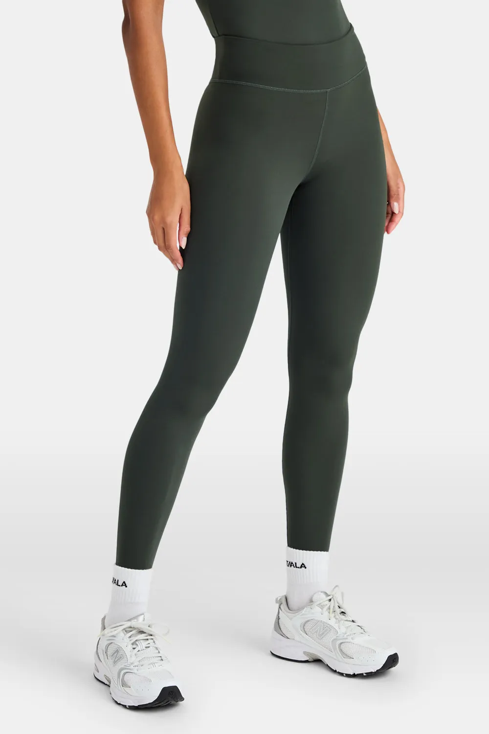 SkinLuxe High Waisted Legging - Dark Moss sold by TALA product image thumbnail 5