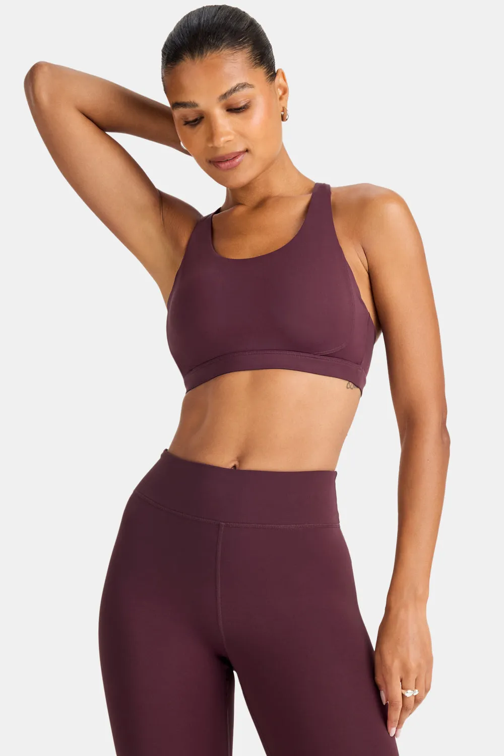 SkinLuxe Tank Sports Bra - Fig sold by TALA