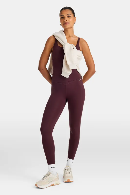 SkinLuxe V-Waist Legging - Fig sold by TALA