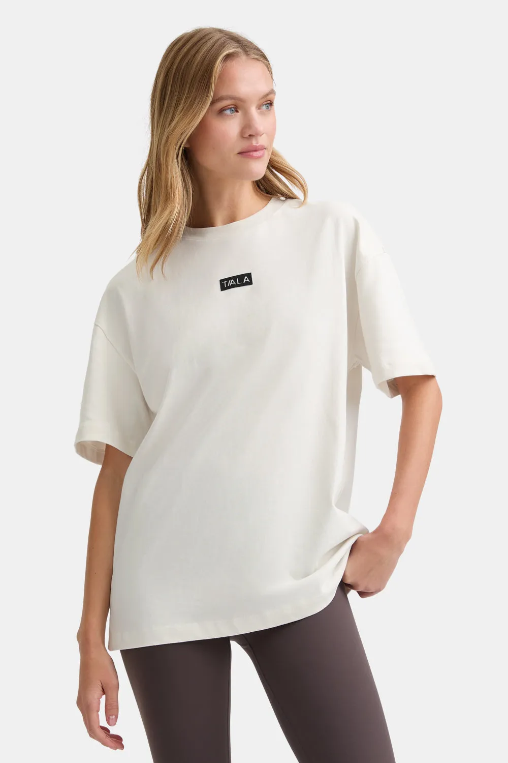 Outdoors Graphic Tee - Ivory sold by TALA