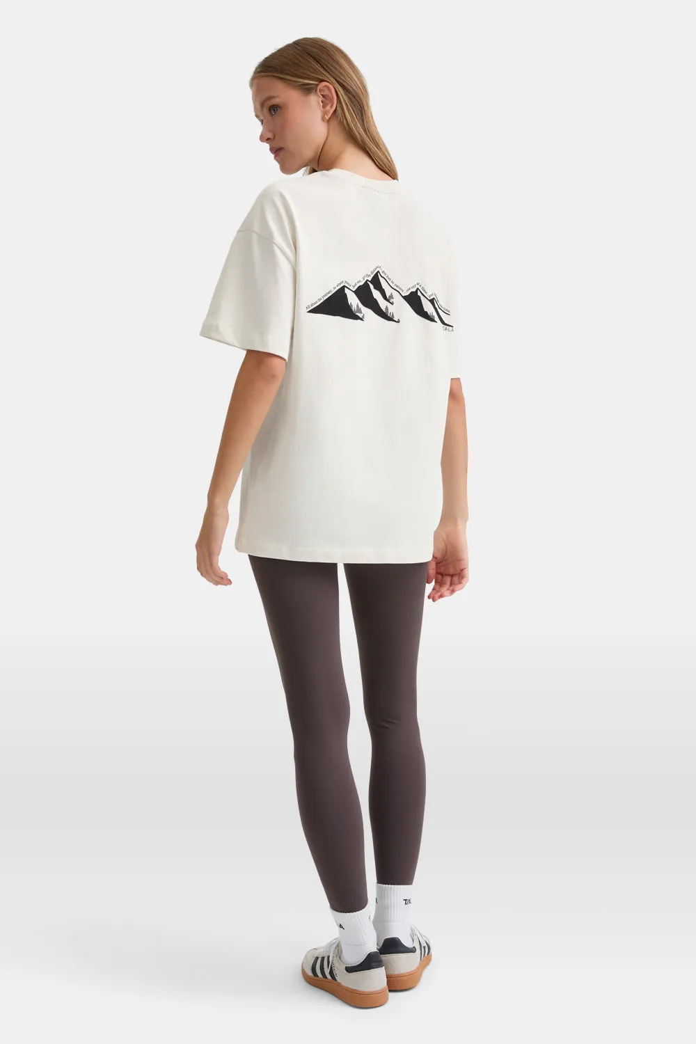 Outdoors Graphic Tee - Ivory sold by TALA product image thumbnail 5