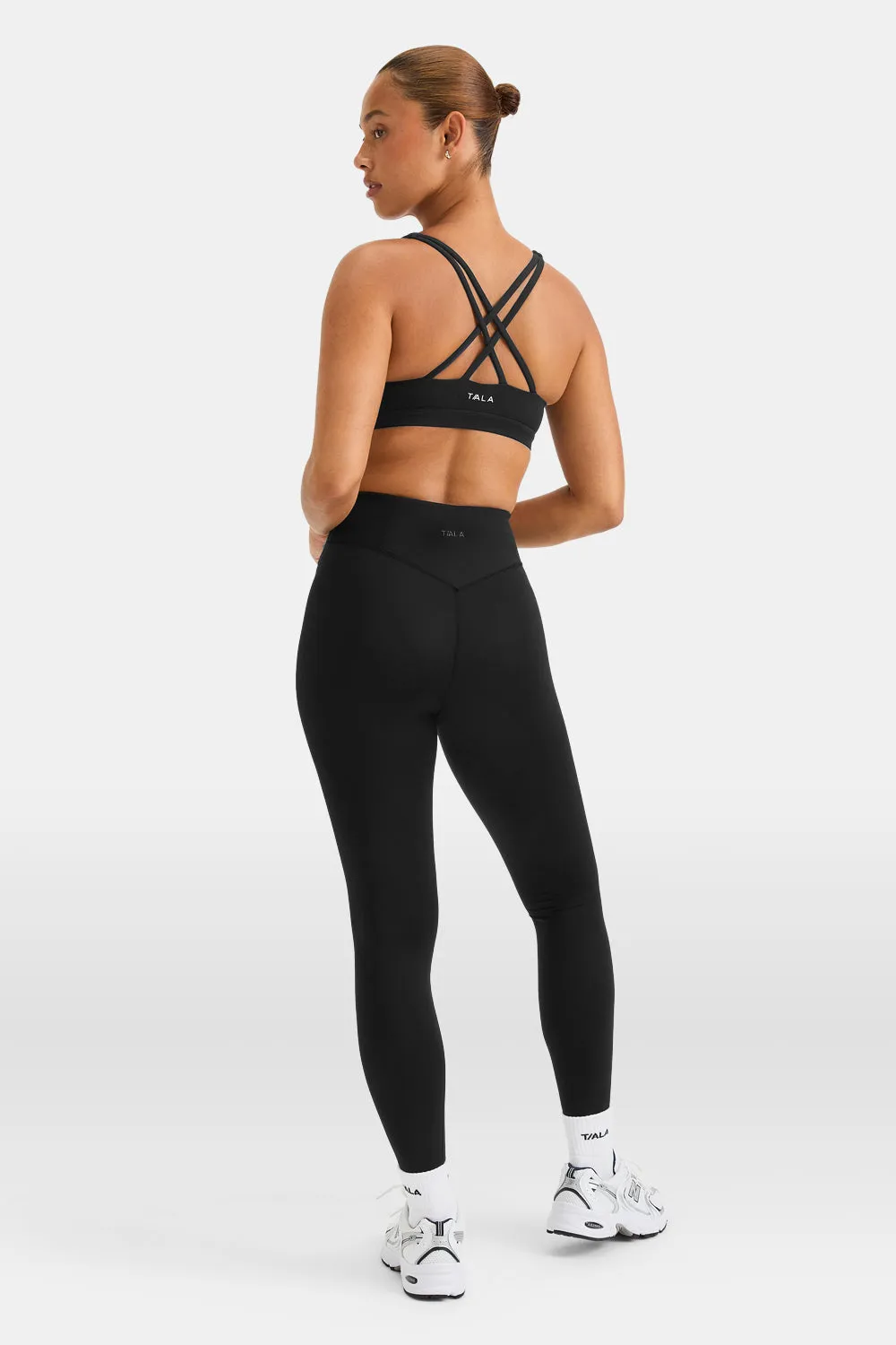 SkinLuxe Fleece High Waisted Legging - Shadow Black sold by TALA product image thumbnail 3