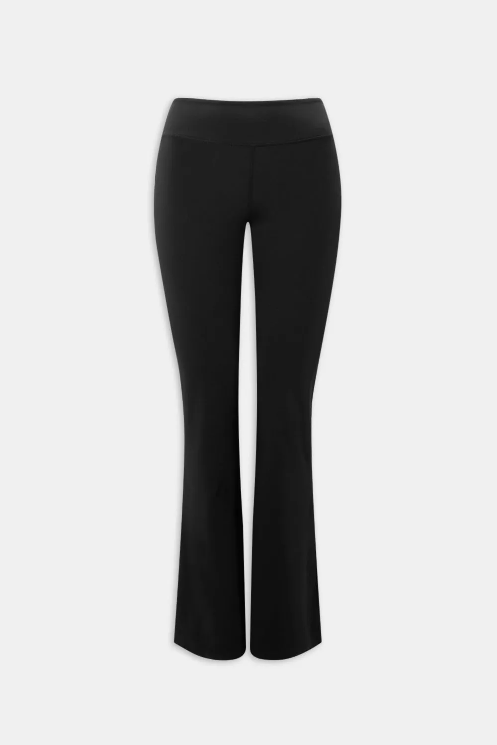 SkinLuxe Fleece High Waisted Flared Yoga Pant - Shadow Black sold by TALA product image thumbnail 2