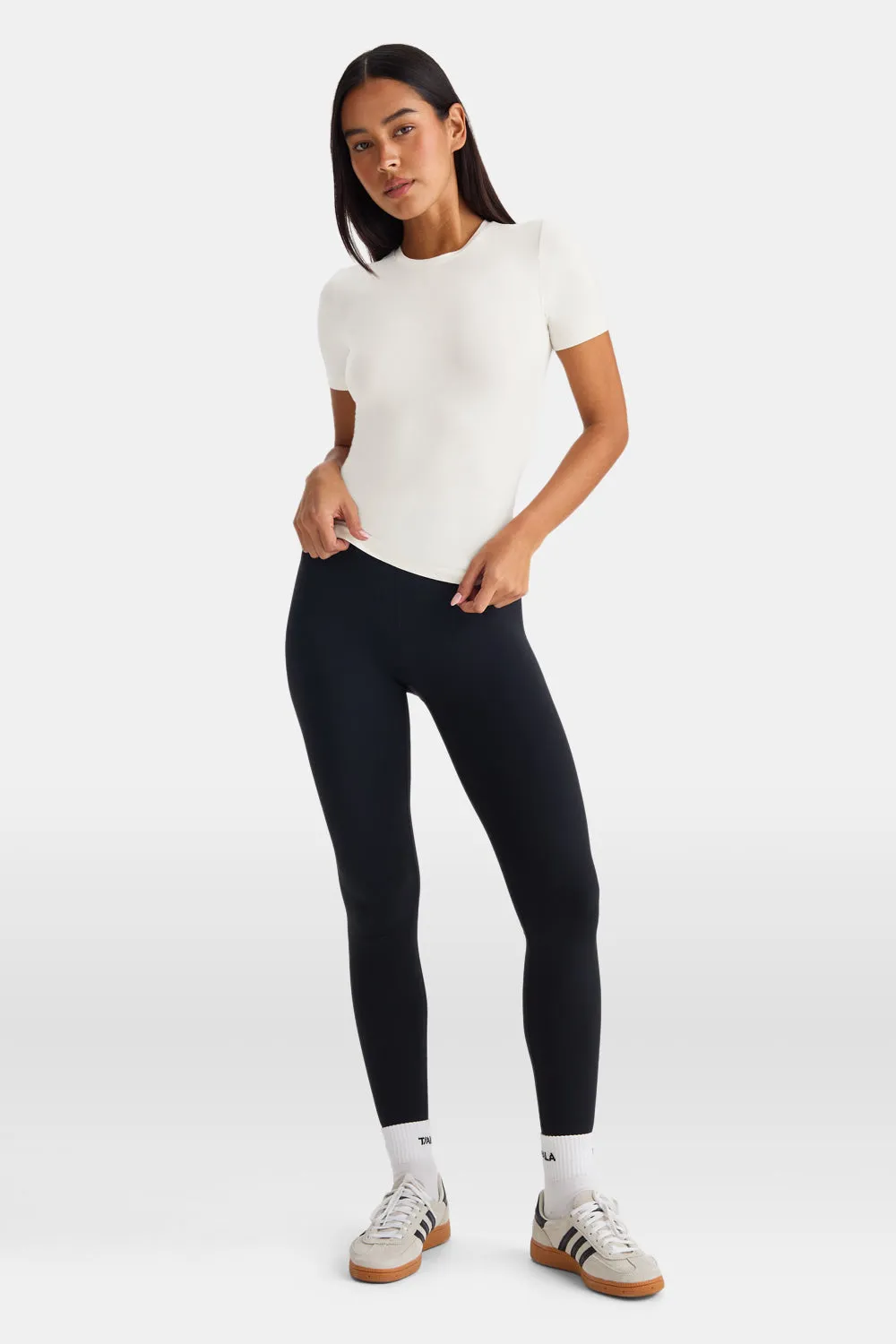 365 Core Cotton Short Sleeve T-Shirt - Ivory sold by TALA product image thumbnail 5