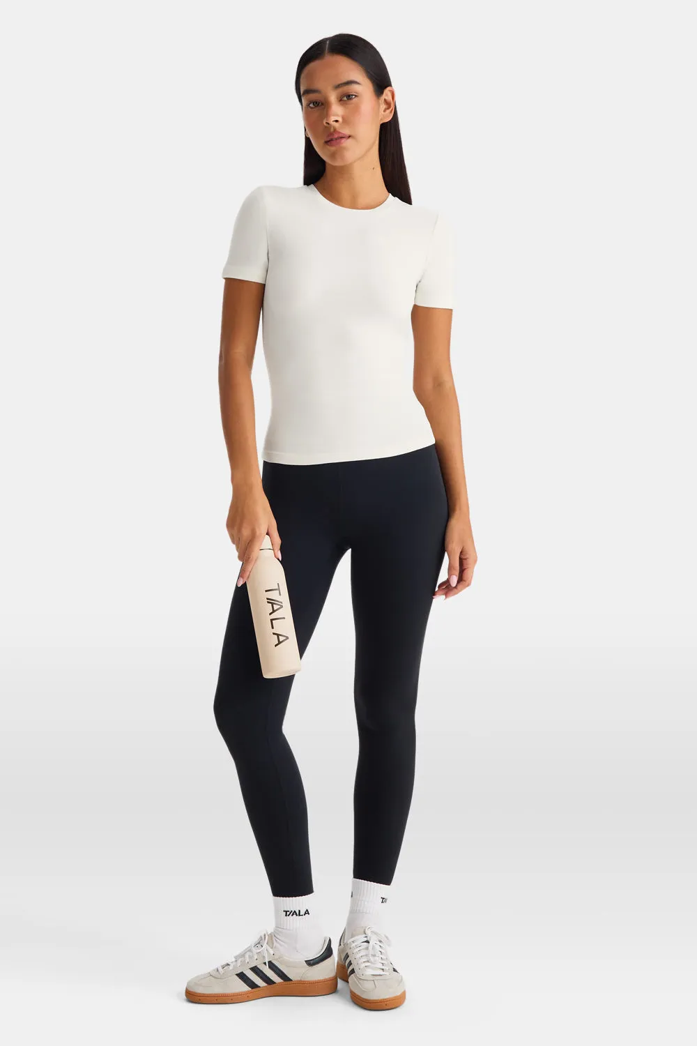 365 Core Cotton Short Sleeve T-Shirt - Ivory sold by TALA product image thumbnail 3