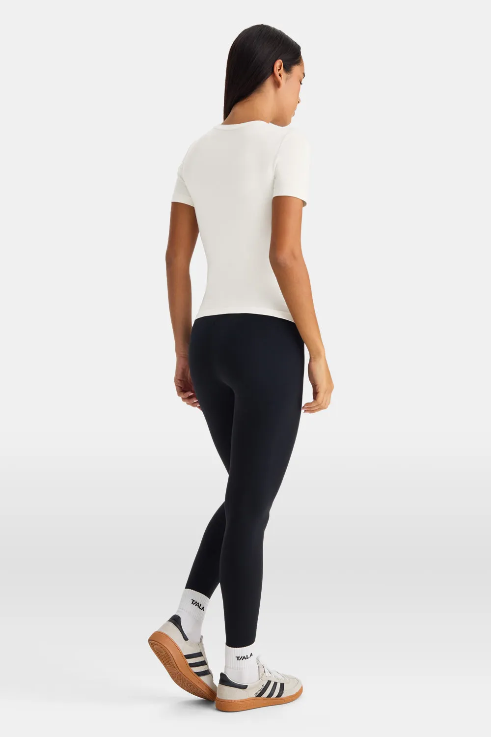 365 Core Cotton Short Sleeve T-Shirt - Ivory sold by TALA product image thumbnail 4