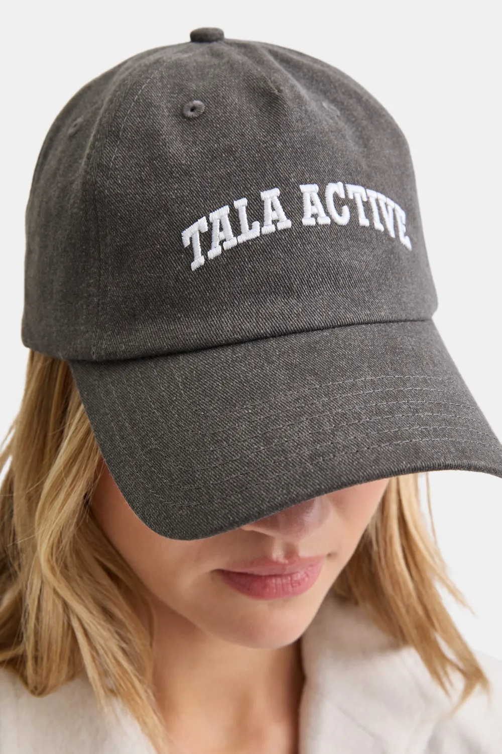 TALA Active Embroidered Cap - Dark Moss sold by TALA product image thumbnail 3