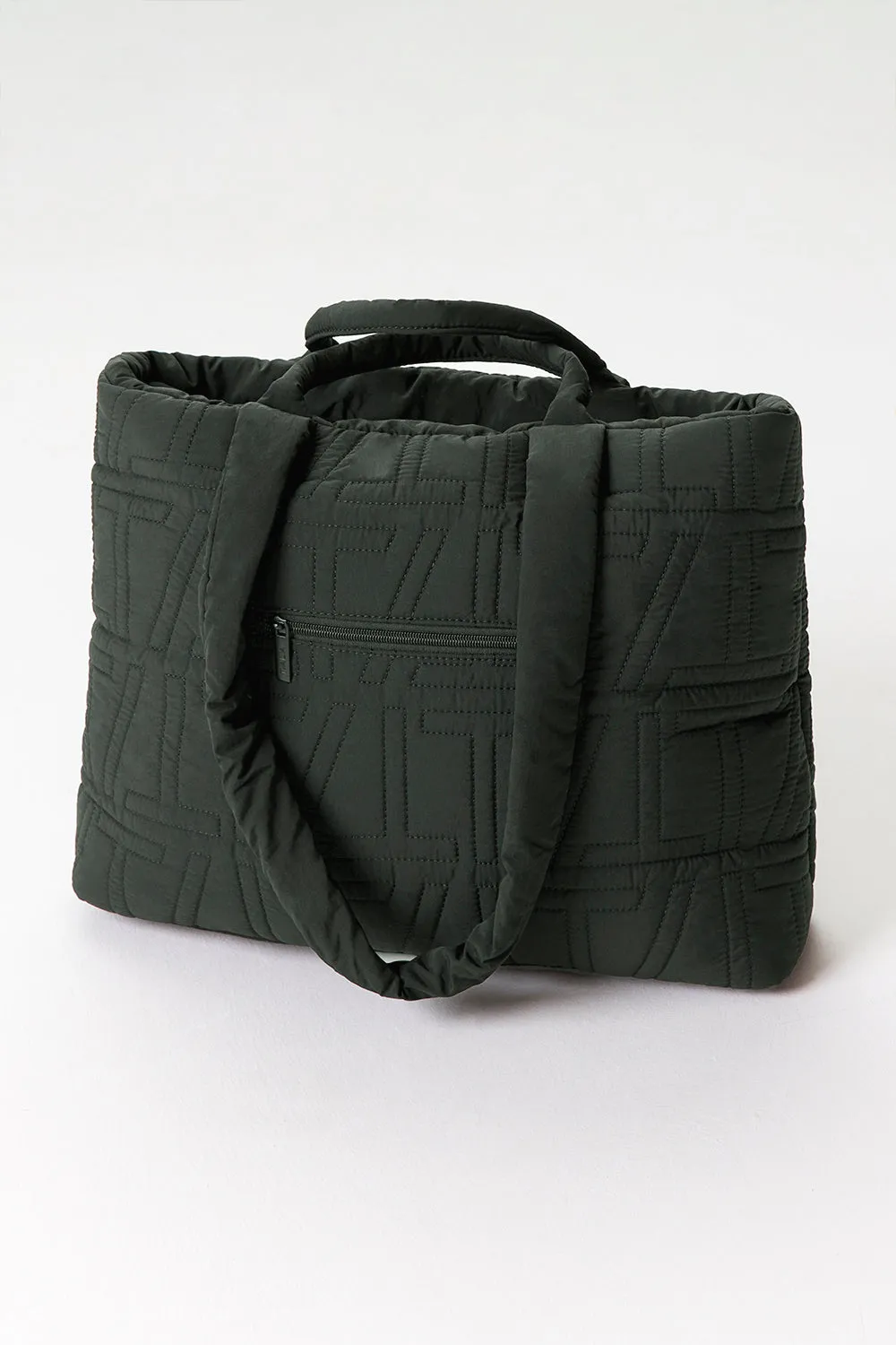 Essential Padded Tote Bag - Dark Moss sold by TALA
