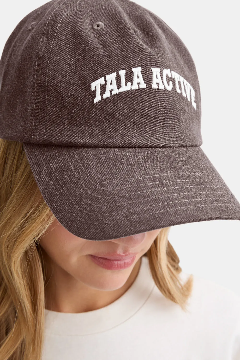 TALA Active Embroidered Cap - Americano sold by TALA