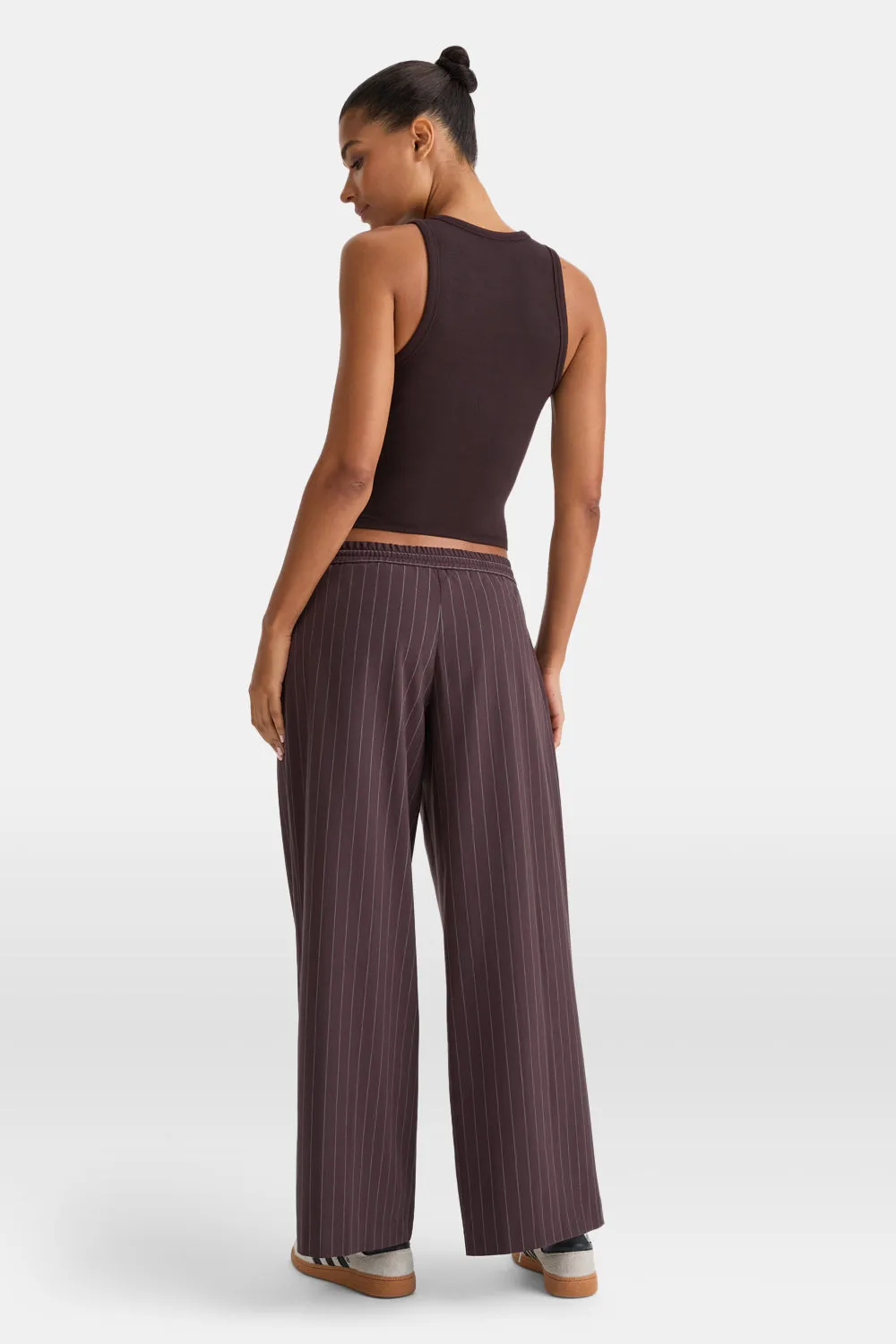 365 Rib Logo Racer Vest - Espresso sold by TALA product image thumbnail 4