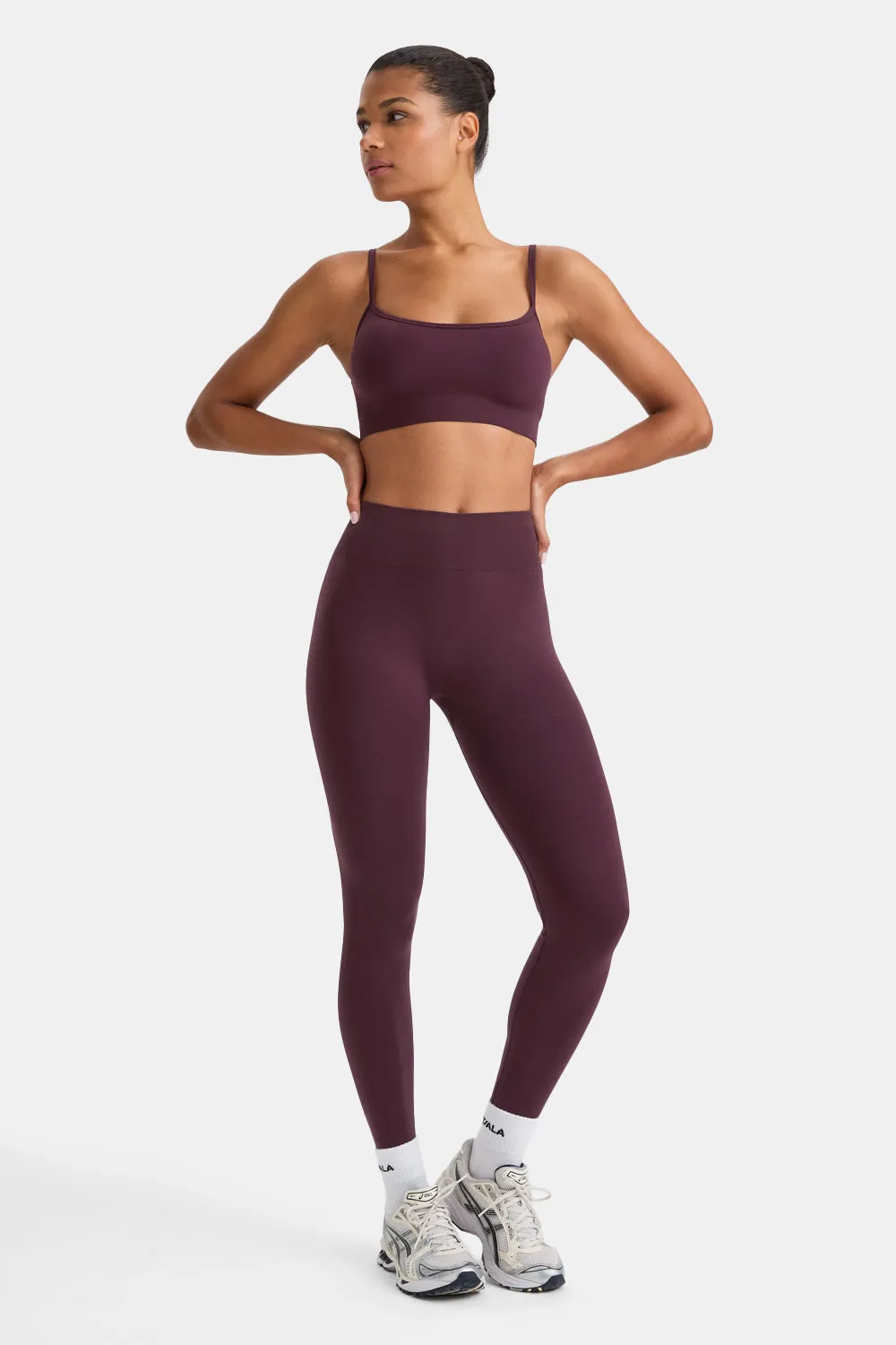 Sculpt Seamless Scrunch Legging - Fig sold by TALA product image thumbnail 4