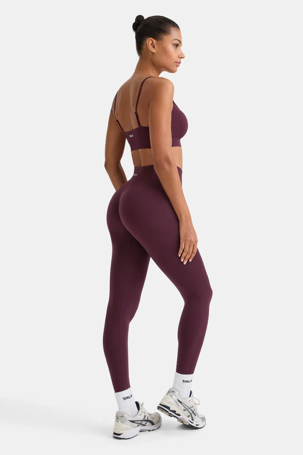 Sculpt Seamless Scrunch Legging - Fig sold by TALA product image thumbnail 5