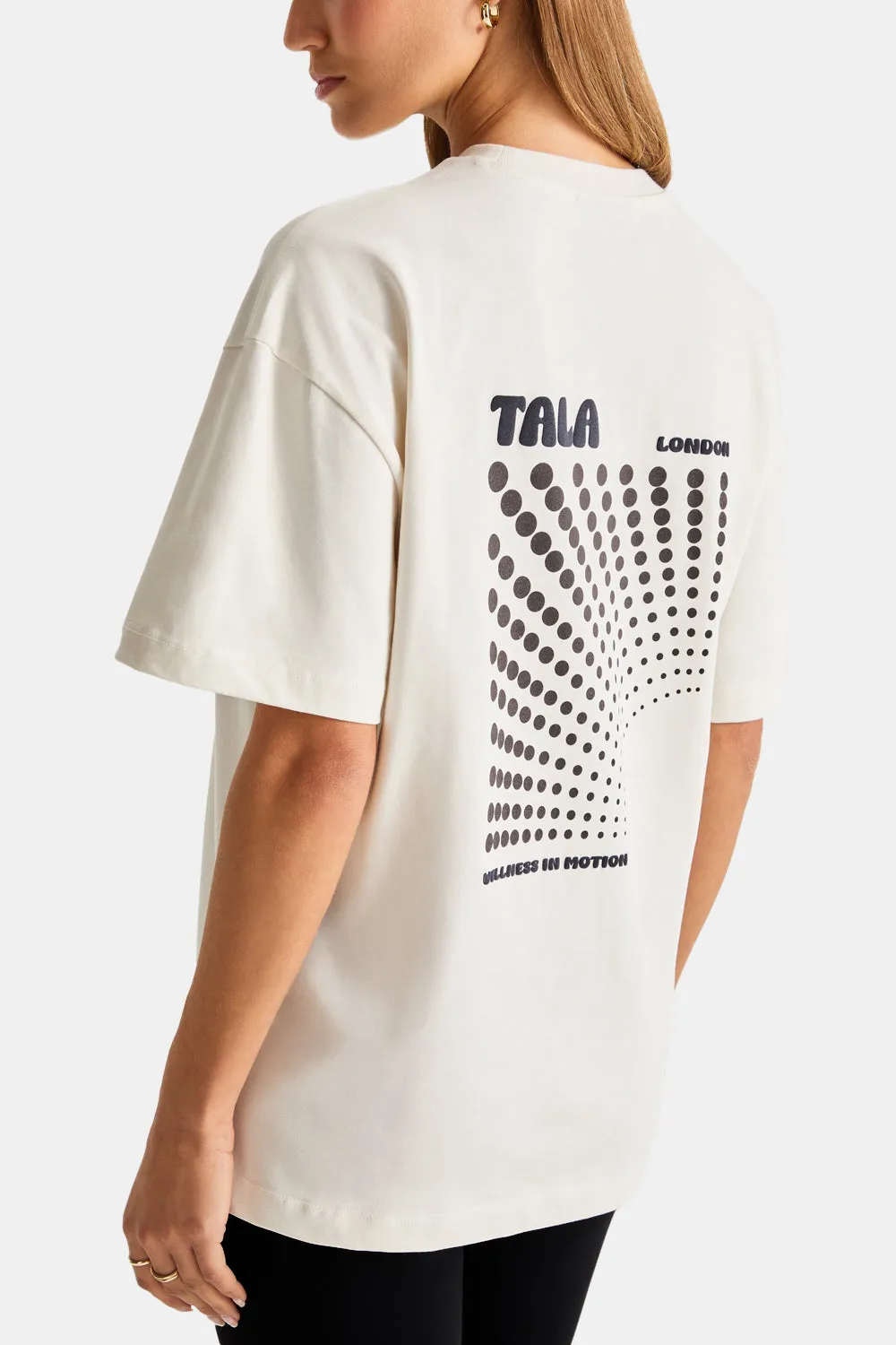 In Motion Graphic Tee - Ivory sold by TALA product image thumbnail 3
