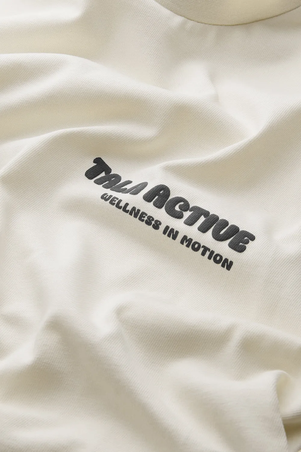 In Motion Graphic Tee - Ivory sold by TALA product image thumbnail 5