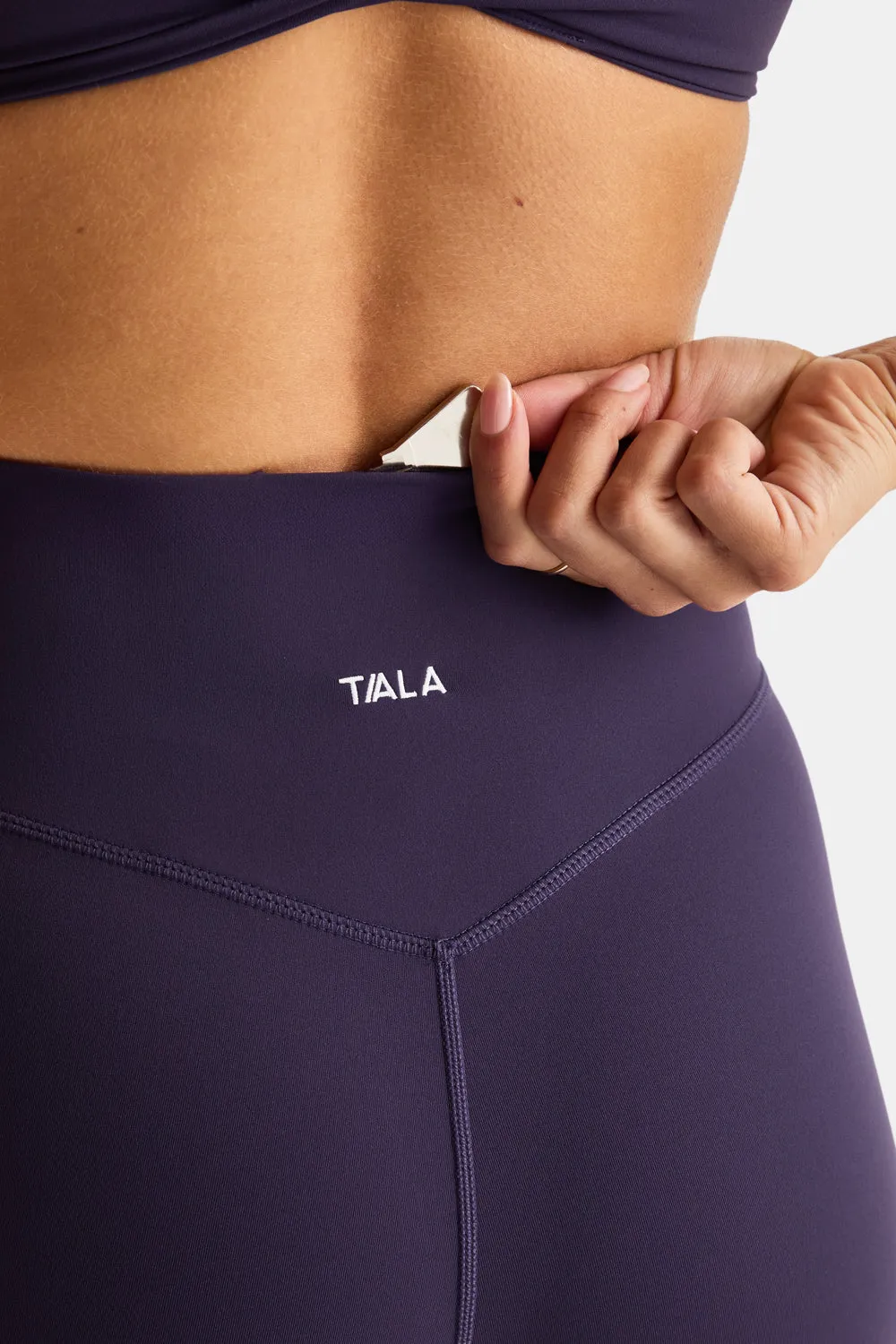 DayFlex Wrap Flared Yoga Pant - Purple Dusk sold by TALA product image thumbnail 4