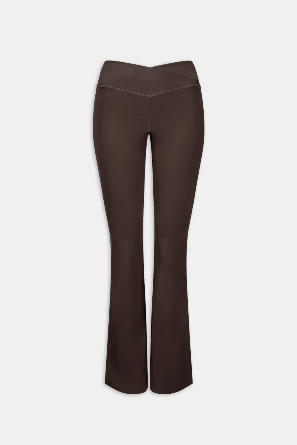 DayFlex Wrap Flared Yoga Pant - Americano sold by TALA product image thumbnail 2