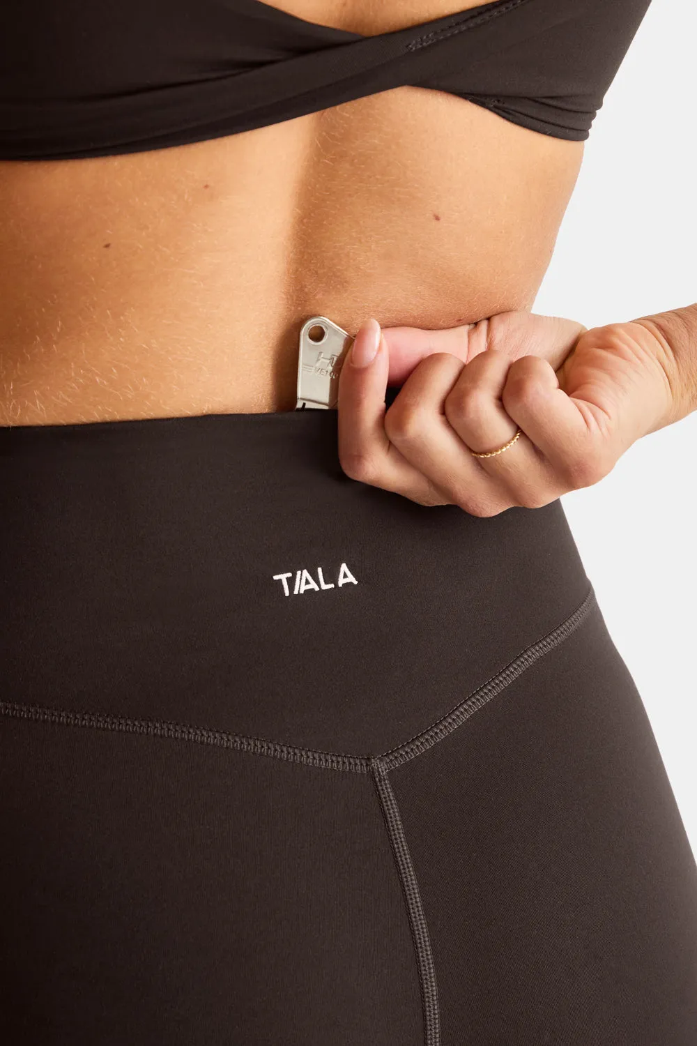 DayFlex Wrap Flared Yoga Pant - Americano sold by TALA product image thumbnail 5