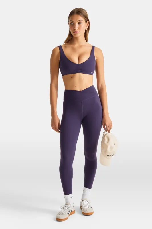 DayFlex Wrap High Waisted Legging - Purple Dusk sold by TALA