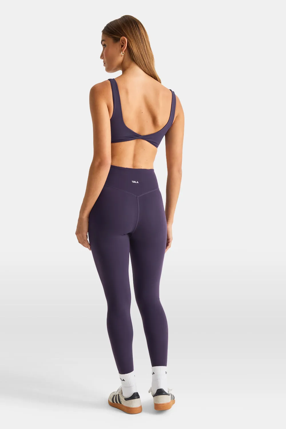 DayFlex Wrap High Waisted Legging - Purple Dusk sold by TALA product image thumbnail 3