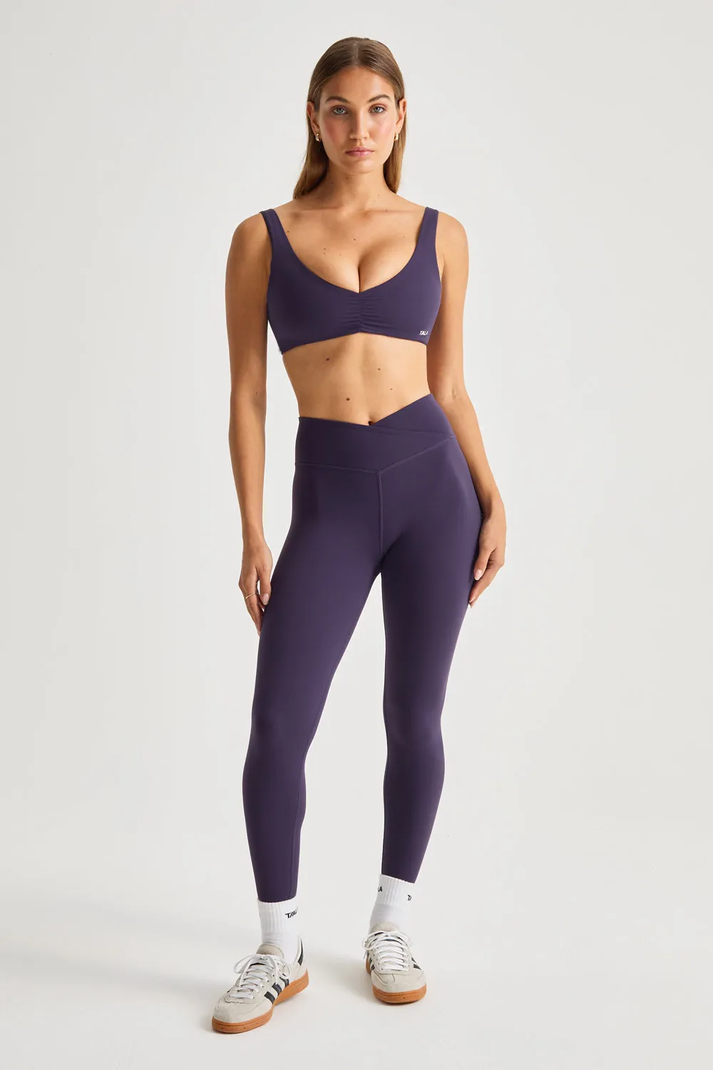 DayFlex Wrap High Waisted Legging - Purple Dusk sold by TALA product image thumbnail 4