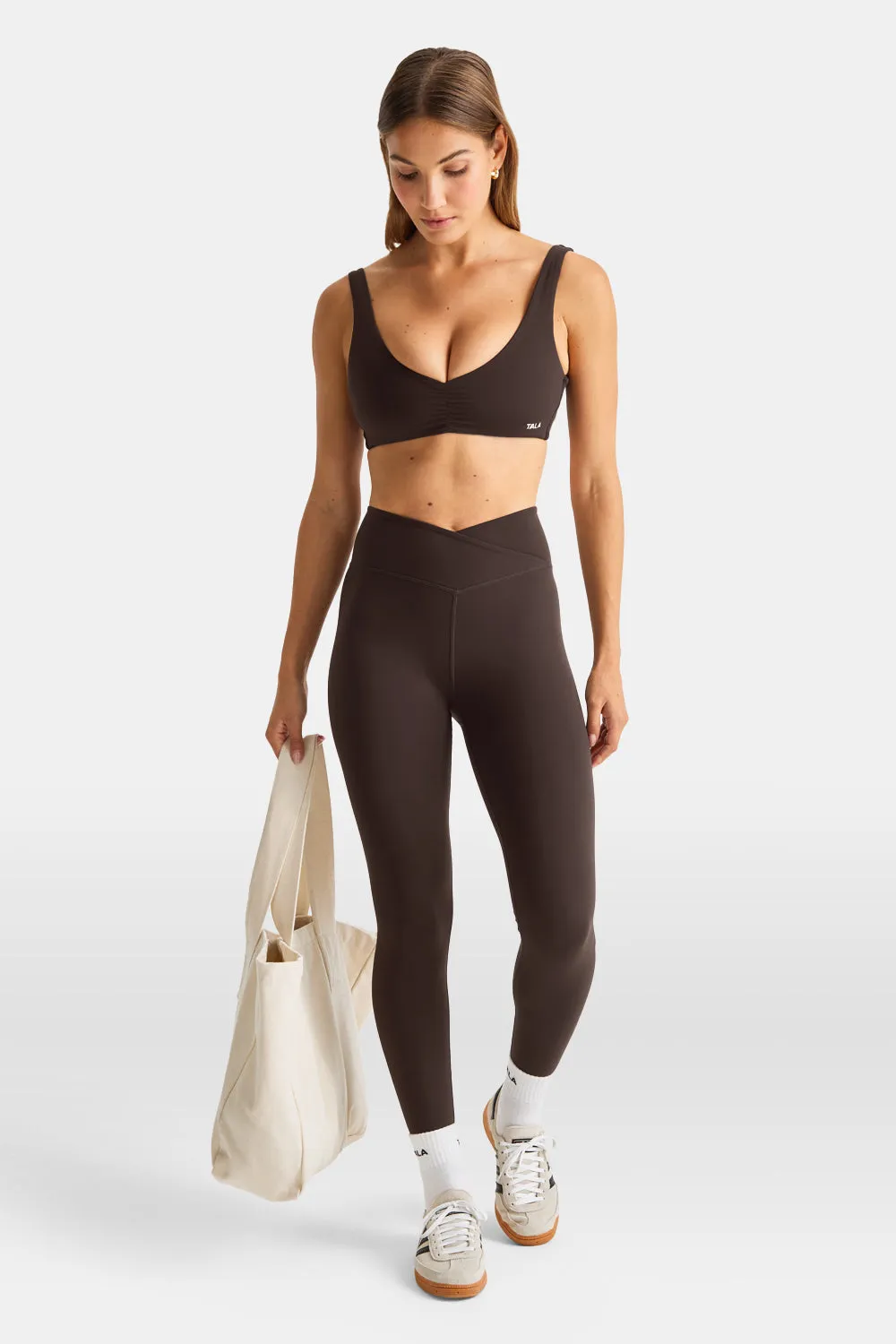 DayFlex Wrap High Waisted Legging - Americano sold by TALA