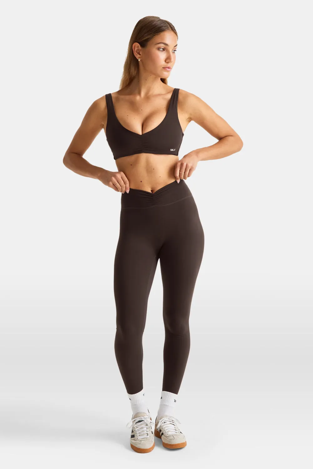 DayFlex Ruched Waist No Front Seam Legging - Americano sold by TALA product image thumbnail 4