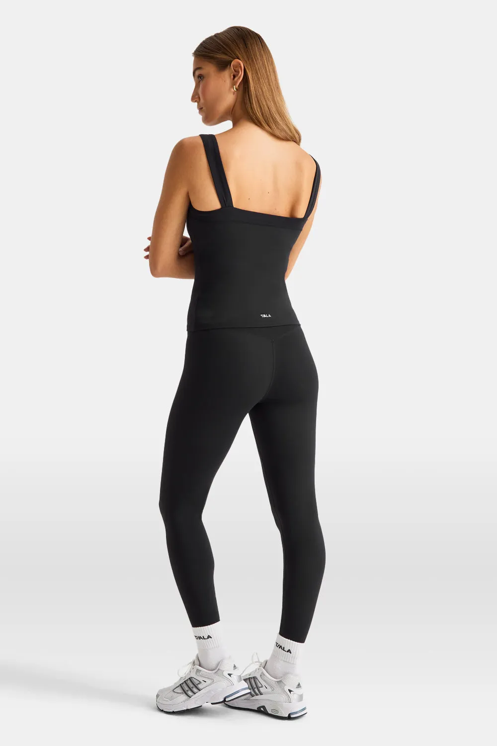 DayFlex Ruched Strap Vest - Shadow Black sold by TALA product image thumbnail 3