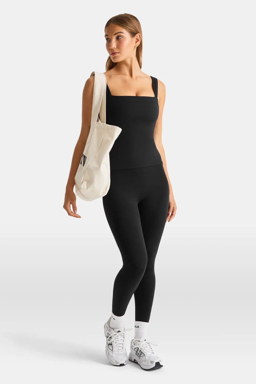 DayFlex Ruched Strap Vest - Shadow Black sold by TALA product image thumbnail 4