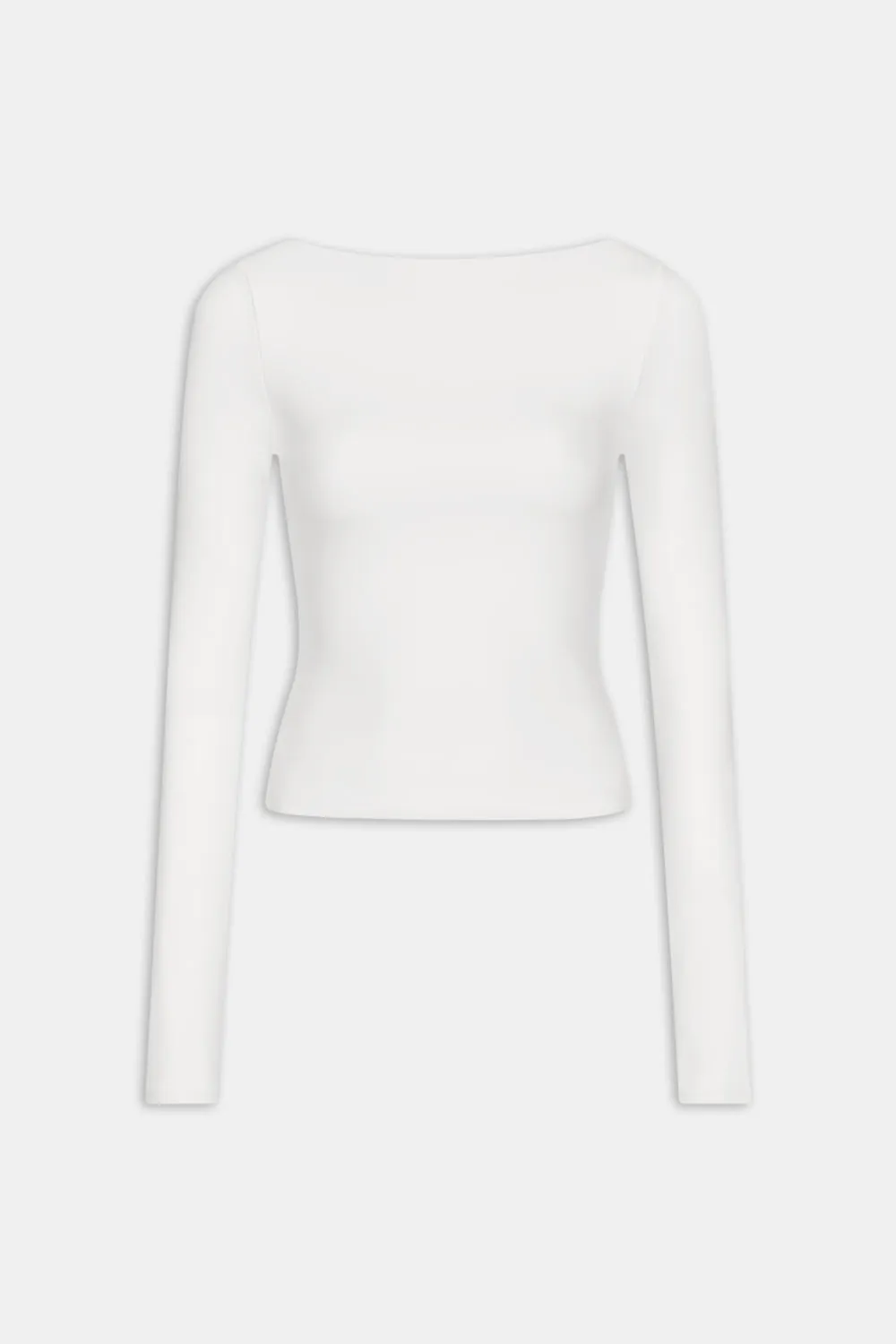 365 Boat Neck Long Sleeve Top - Coconut Milk sold by TALA product image thumbnail 2