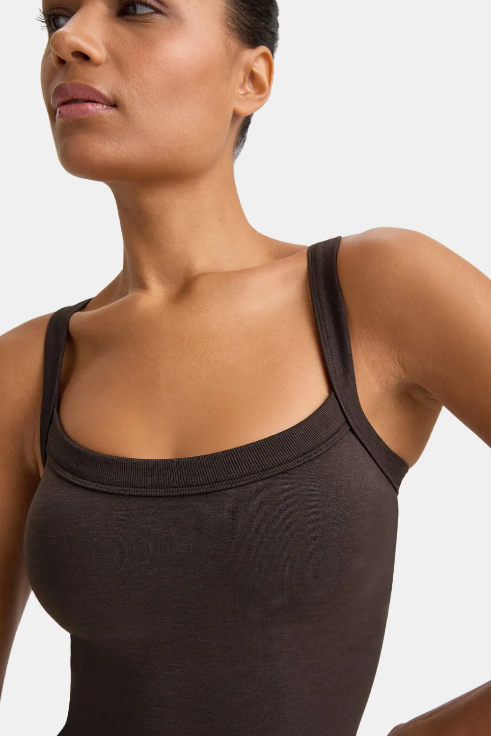 Sculpt Seamless Wide Scoop Neck Cami - Americano sold by TALA product image thumbnail 5
