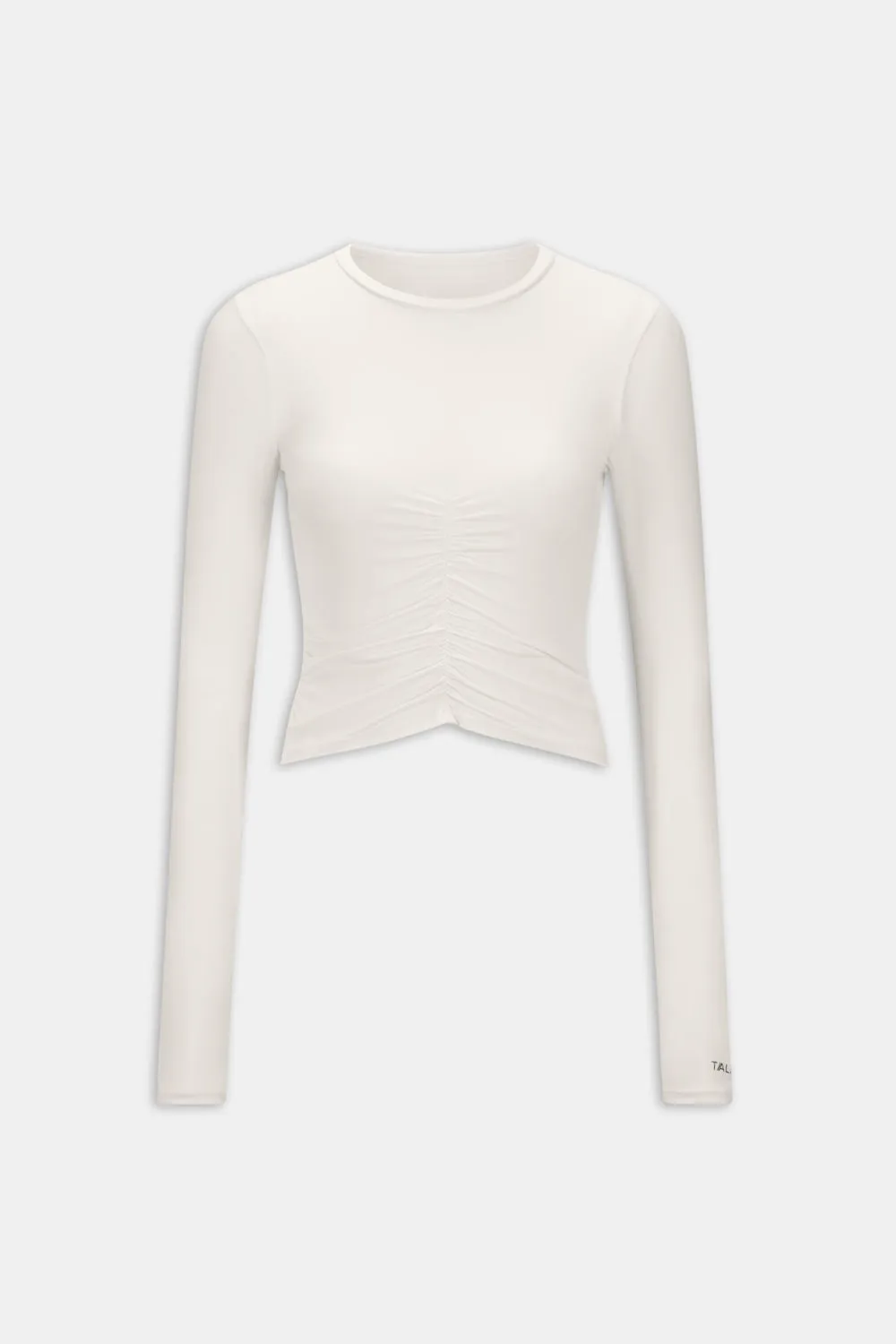 UltraLite Ruched Long Sleeve Top - Ivory sold by TALA product image thumbnail 2