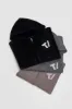 OVERSIZED ZIP THROUGH LOGO HOODIE - BLACK sold by TALA
