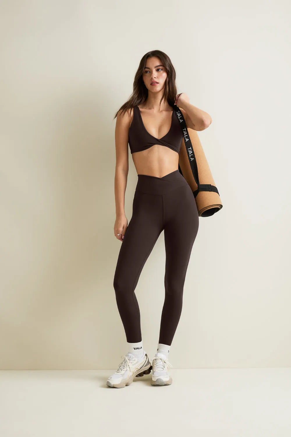 DayFlex Twist Front Sports Bra - Americano sold by TALA product image thumbnail 3