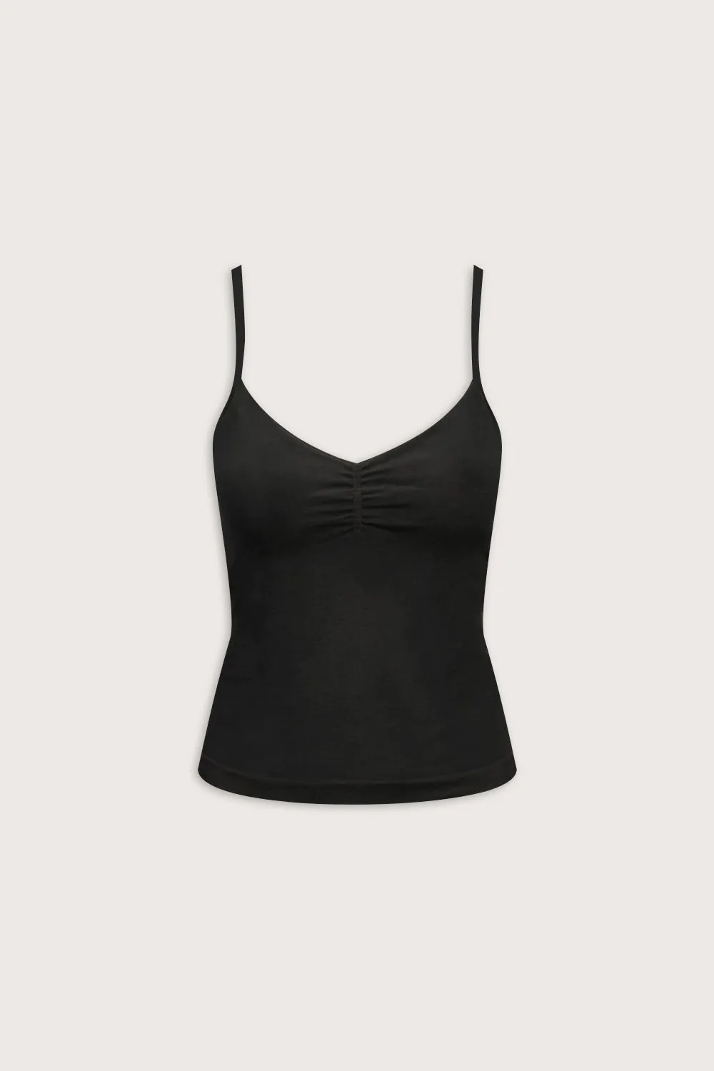 Sculpt Seamless Ruched Vest - Black Marl sold by TALA product image thumbnail 2