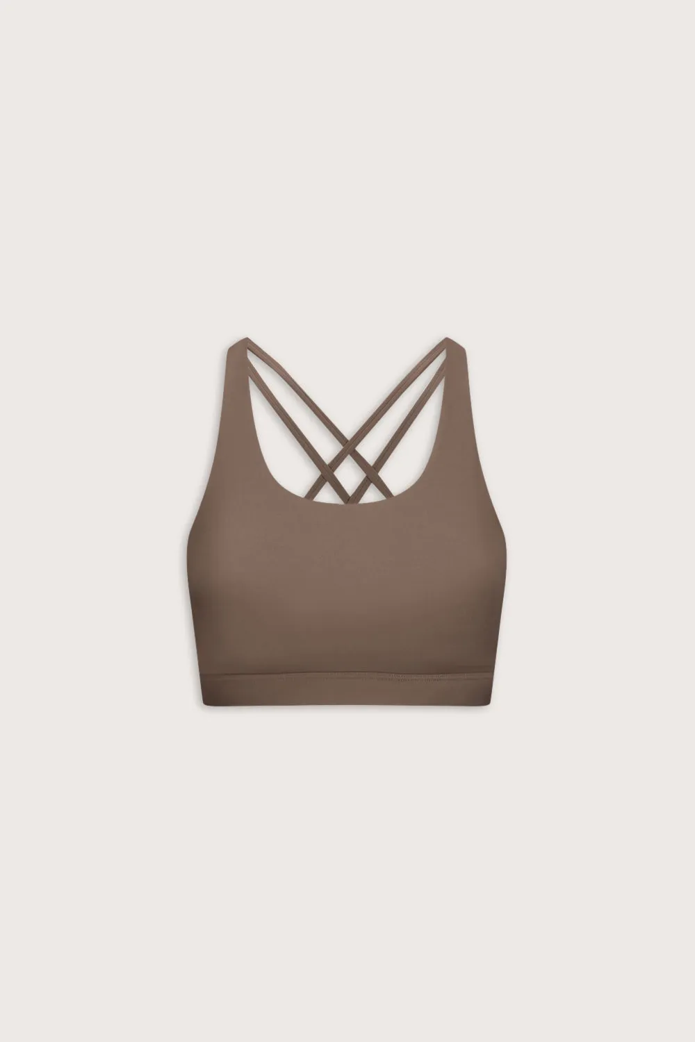 SkinLuxe Tank Sports Bra - Cortado Brown sold by TALA product image thumbnail 2